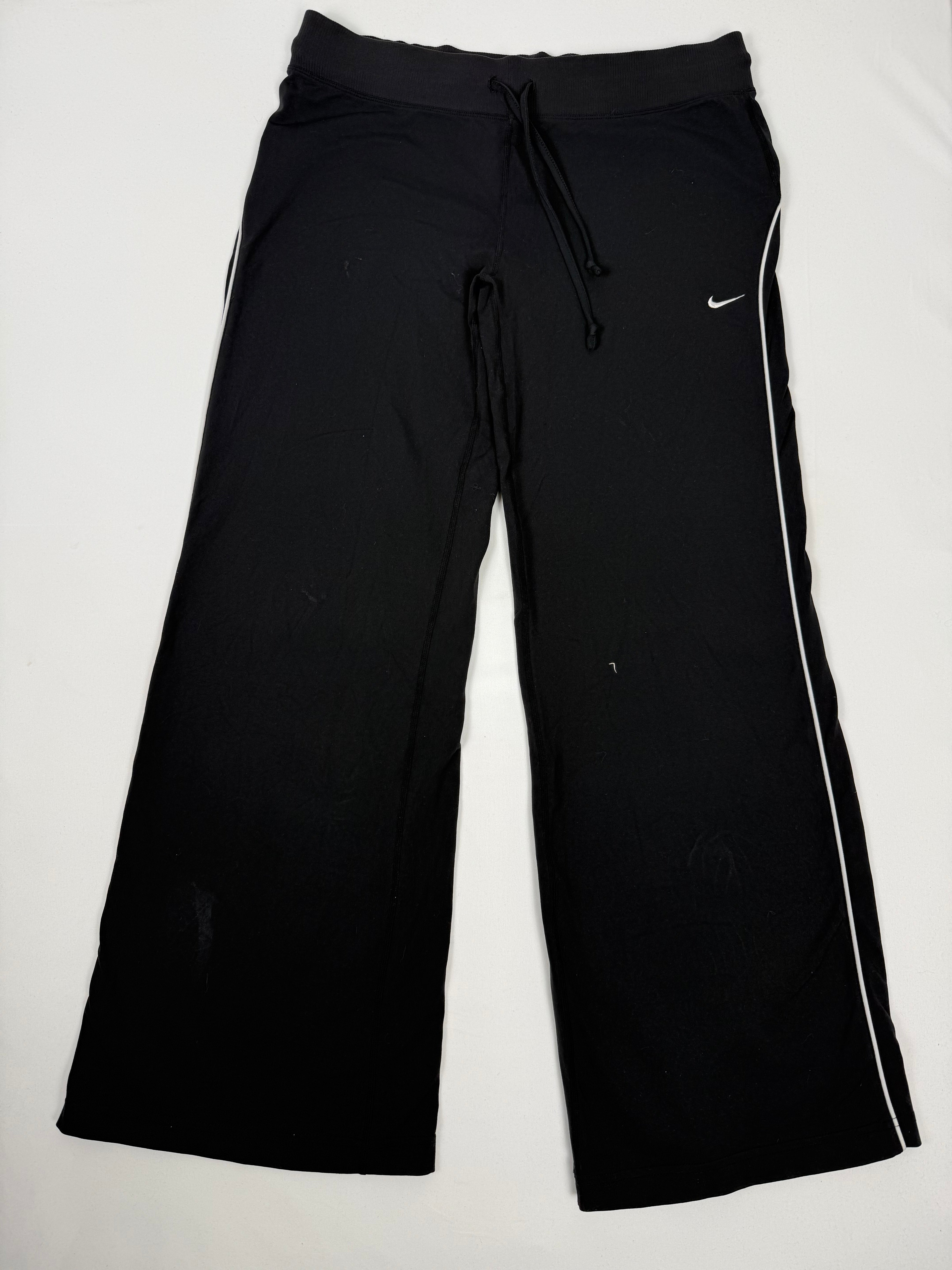 Black low rise joggers pants (L)
