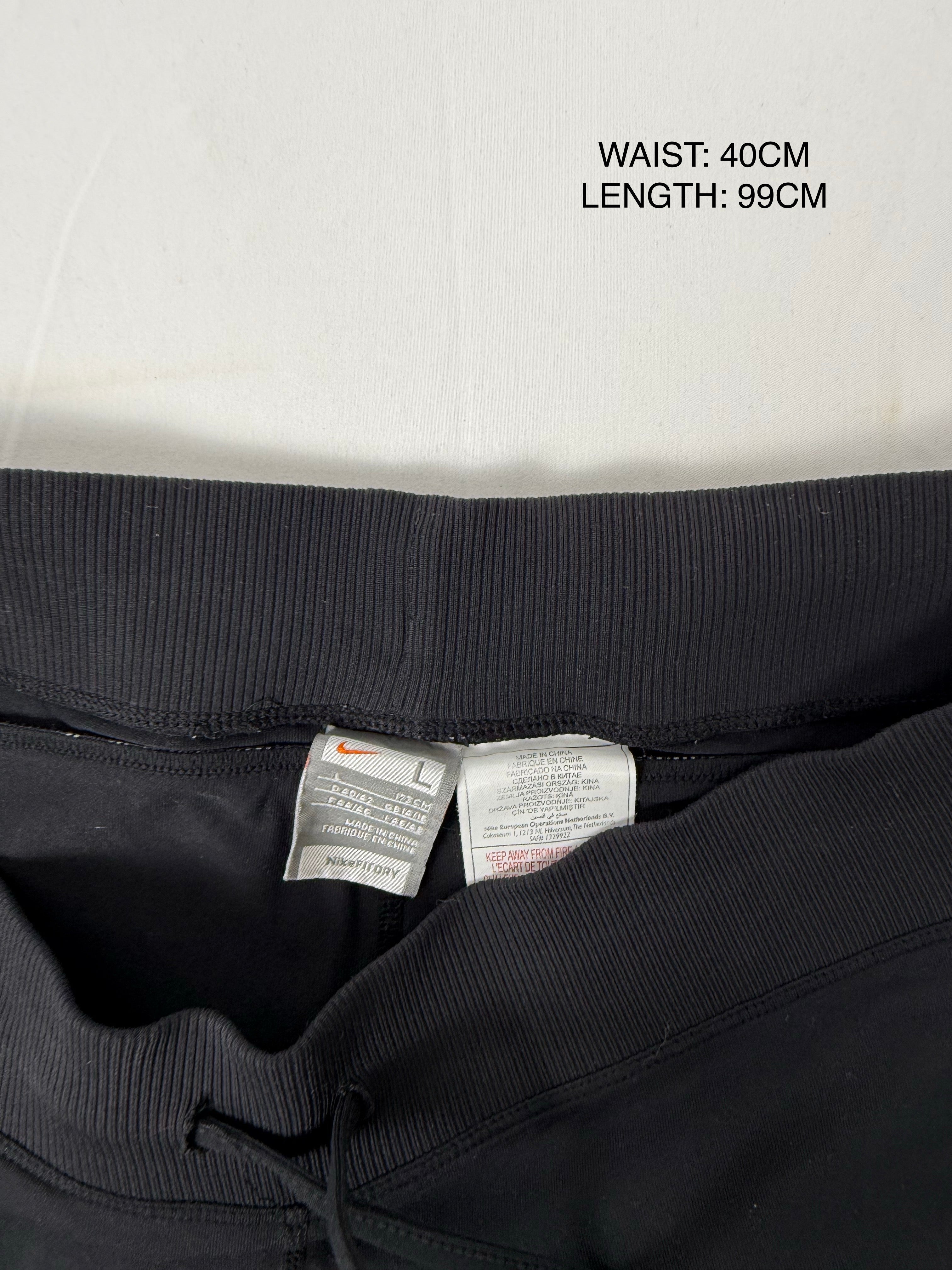 Black low rise joggers pants (L)