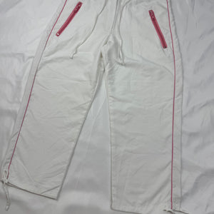 White joggers capri pants (XS)