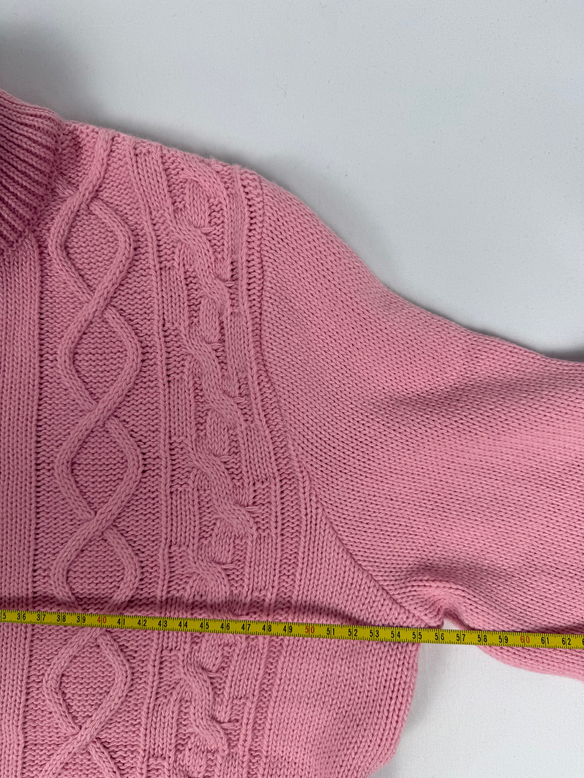 Pink zip up cardigan (XL)