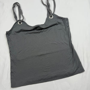 Grey cotton cami top (S/M)