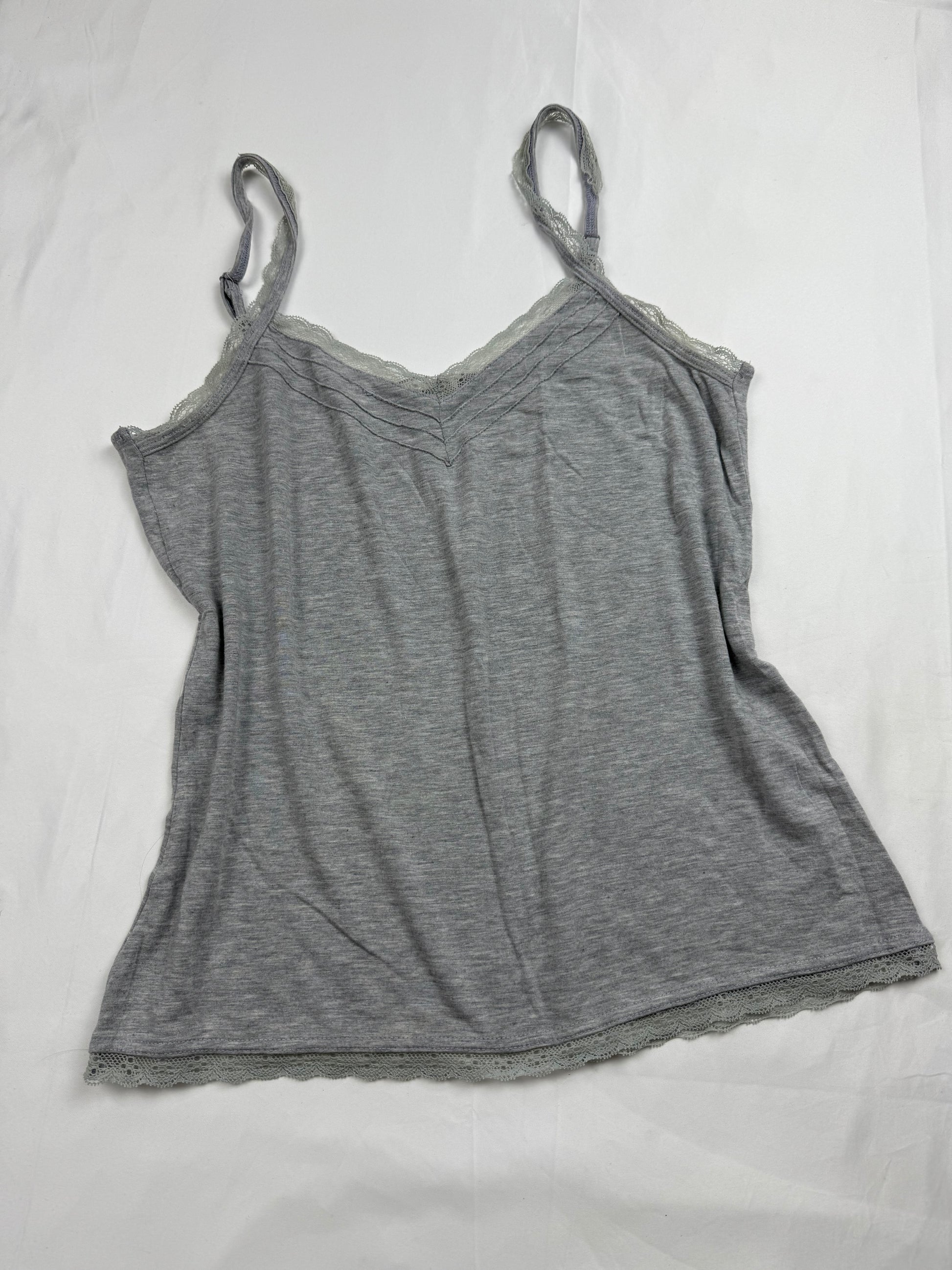Grey cotton super soft cami top (XL)