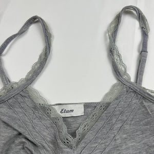 Grey cotton super soft cami top (XL)