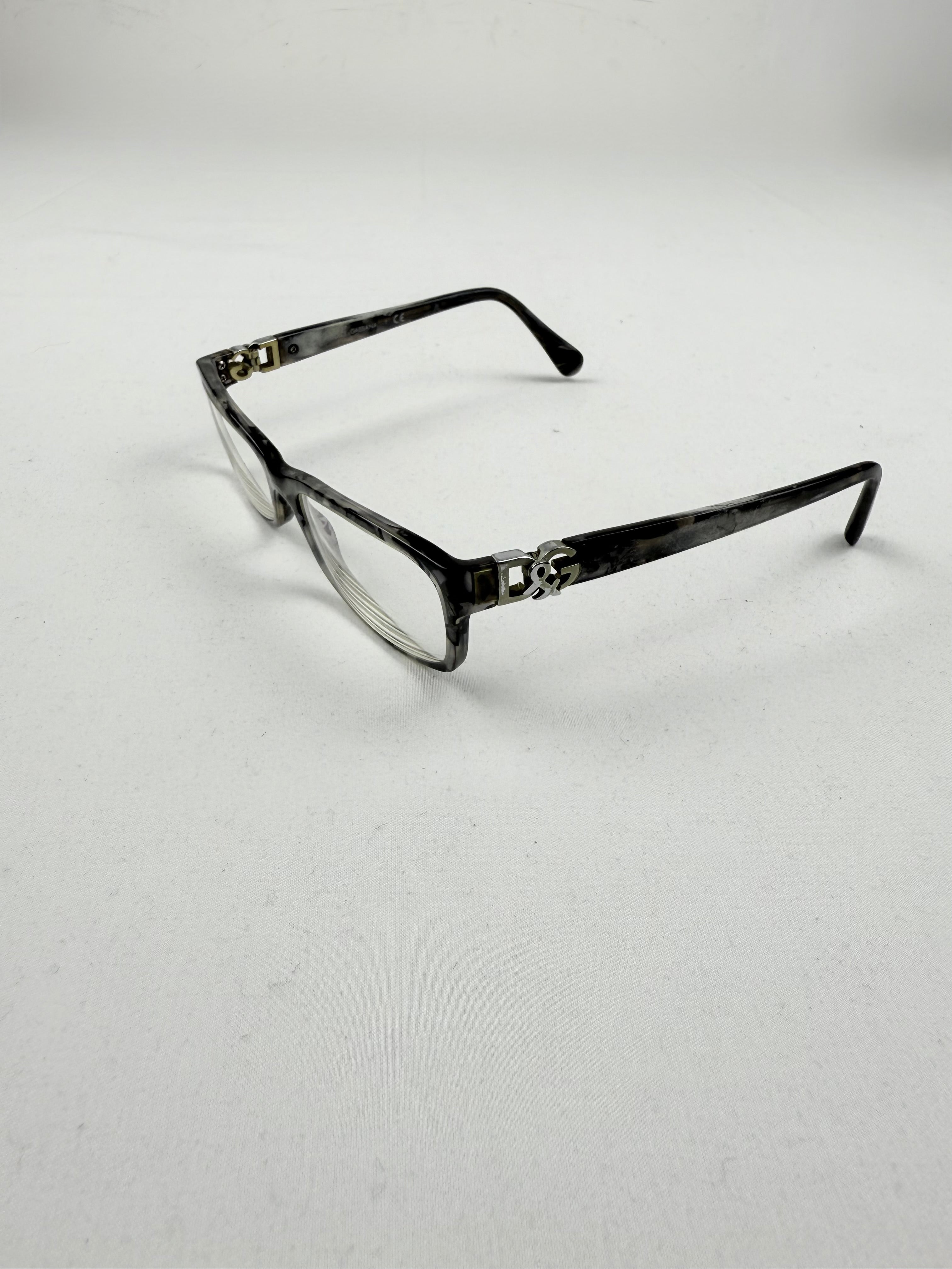 Grey 2000s office glasses (with prescription)