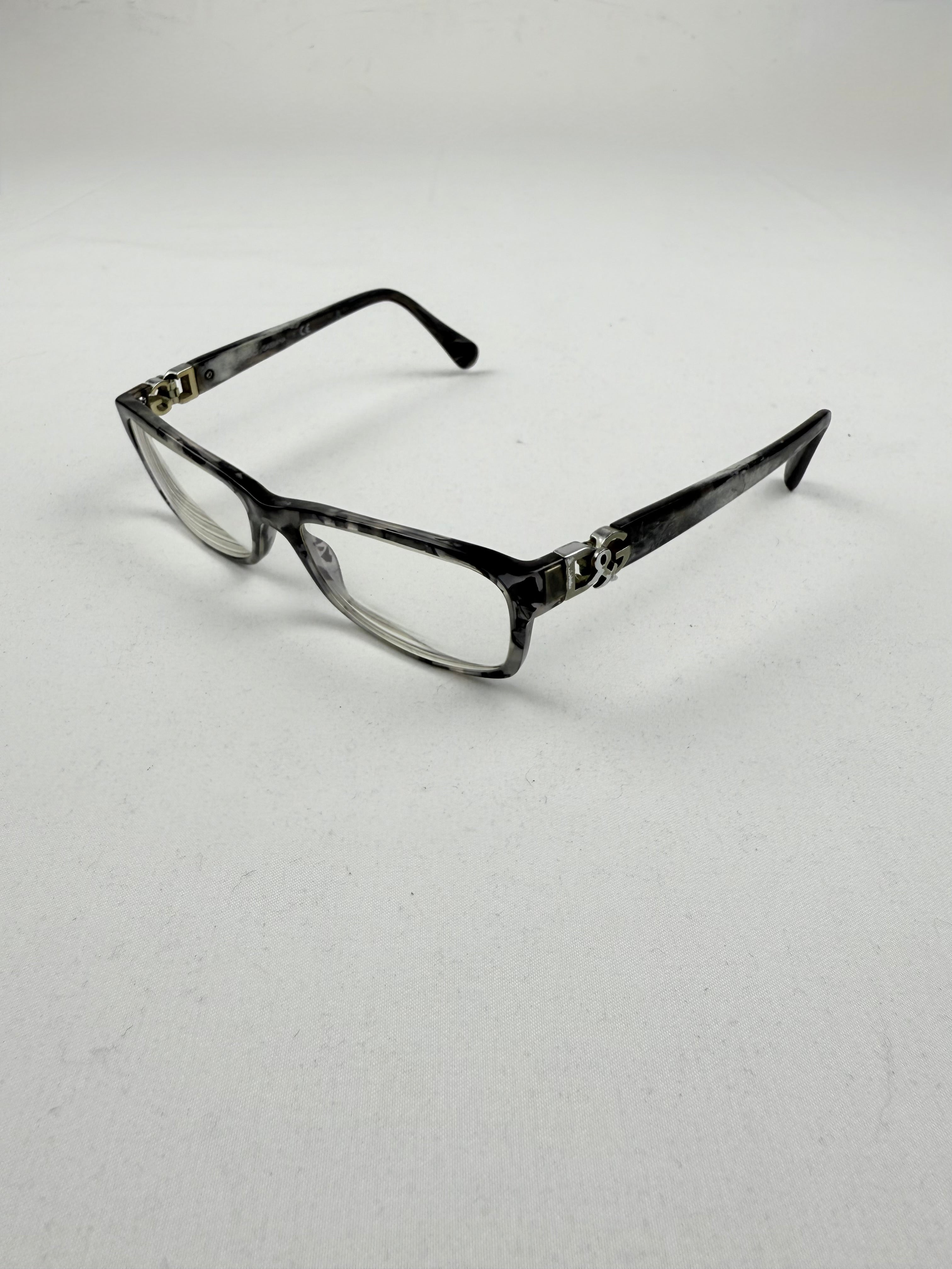 Grey 2000s office glasses (with prescription)