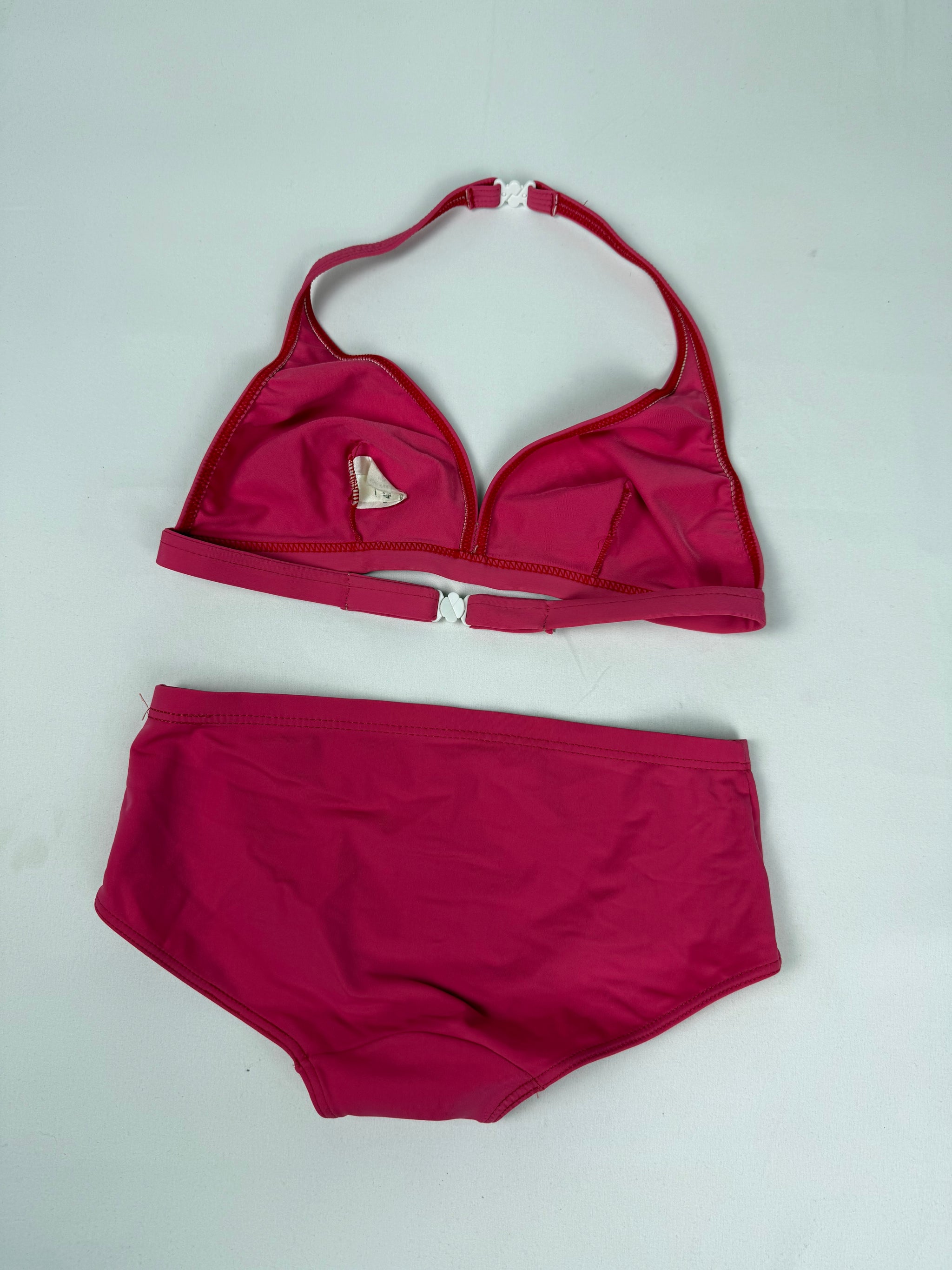 Pink low rise shorty bikini set (S/M)