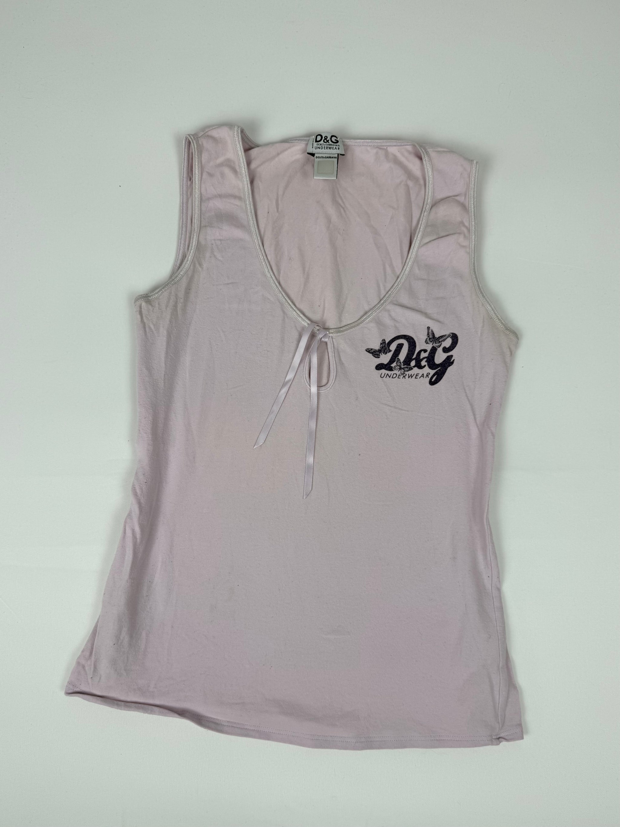 Lilac stretchy cotton top (S)