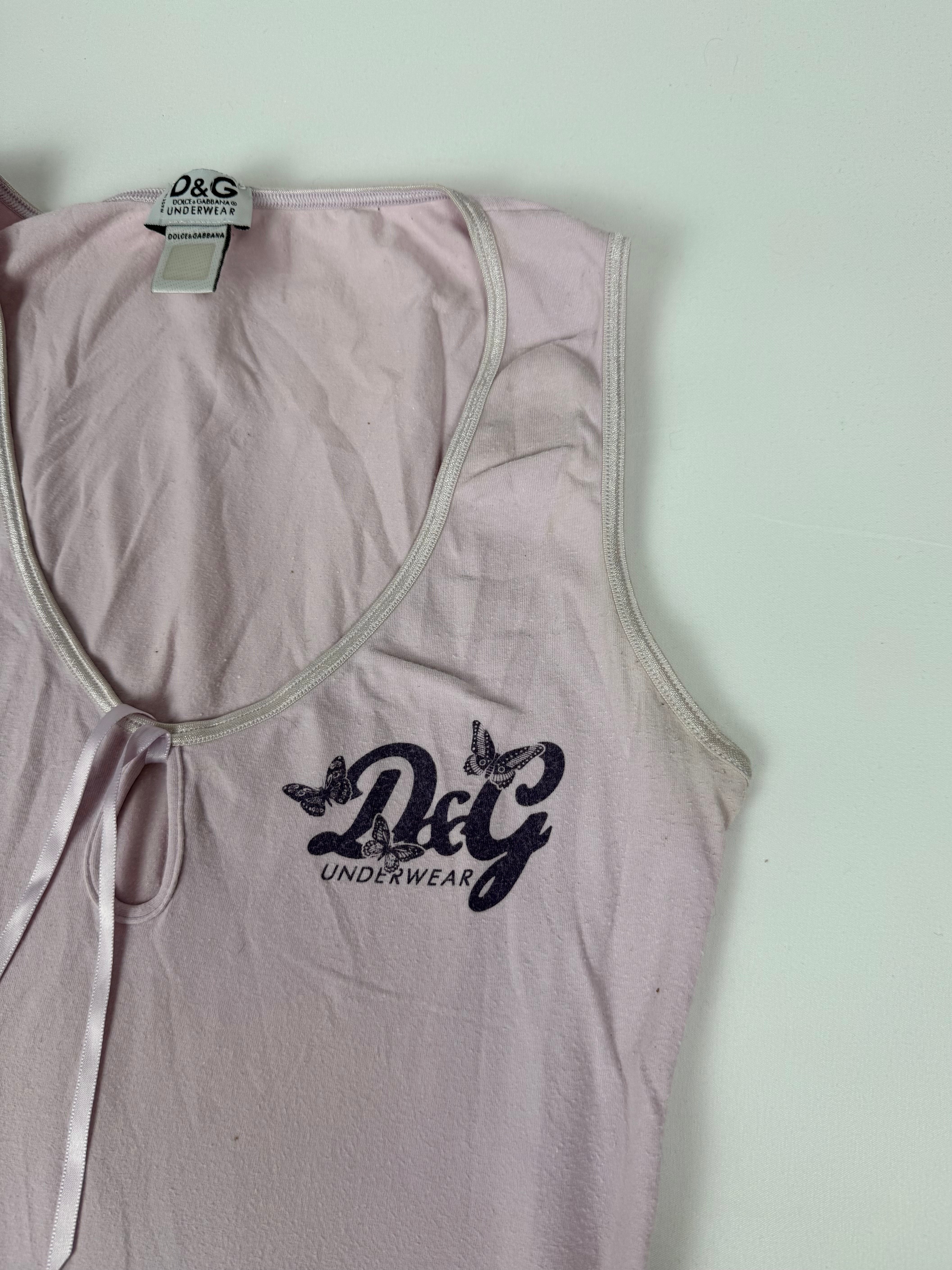 Lilac stretchy cotton top (S)