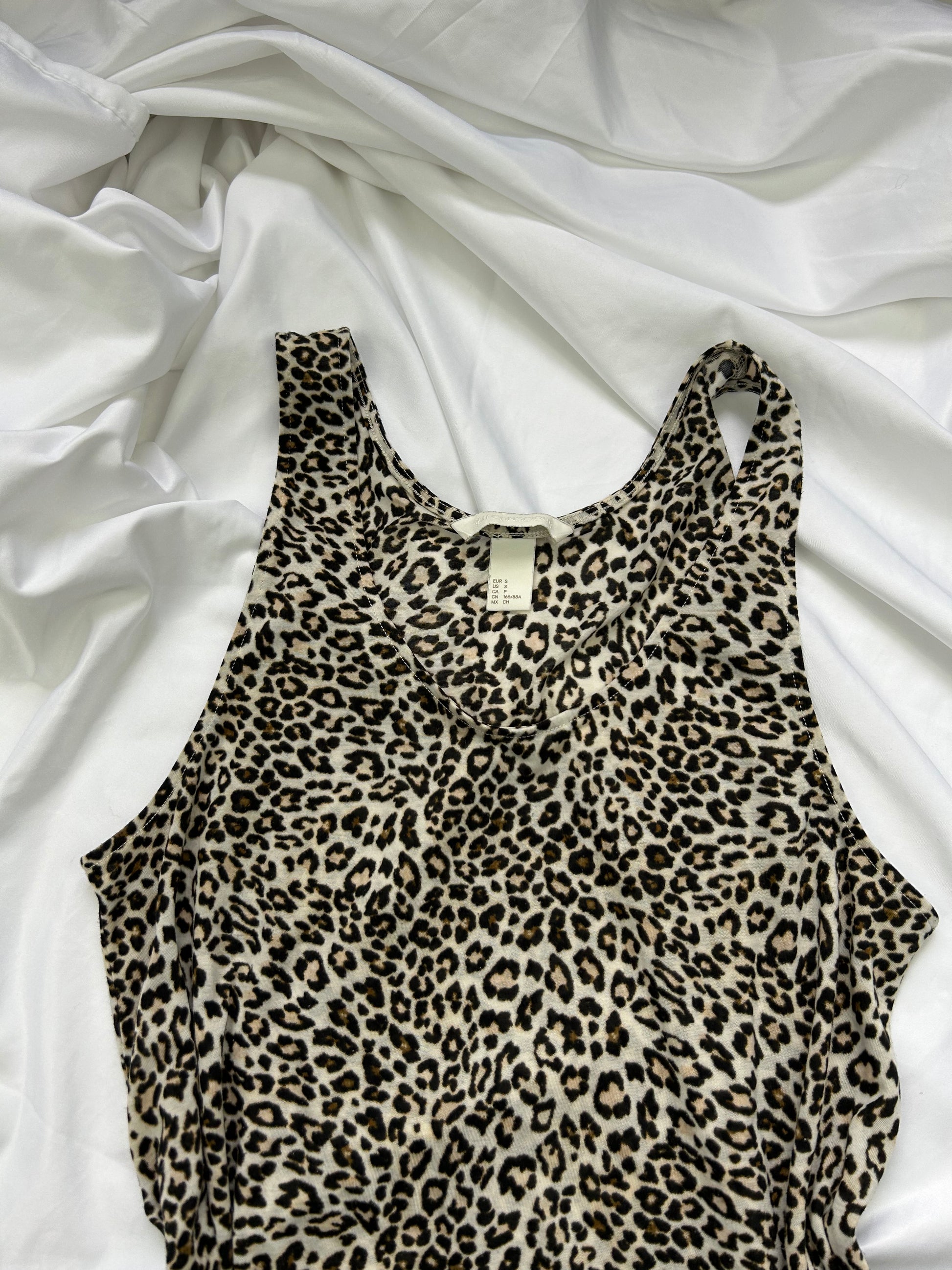 Panther print tank top (S/M)
