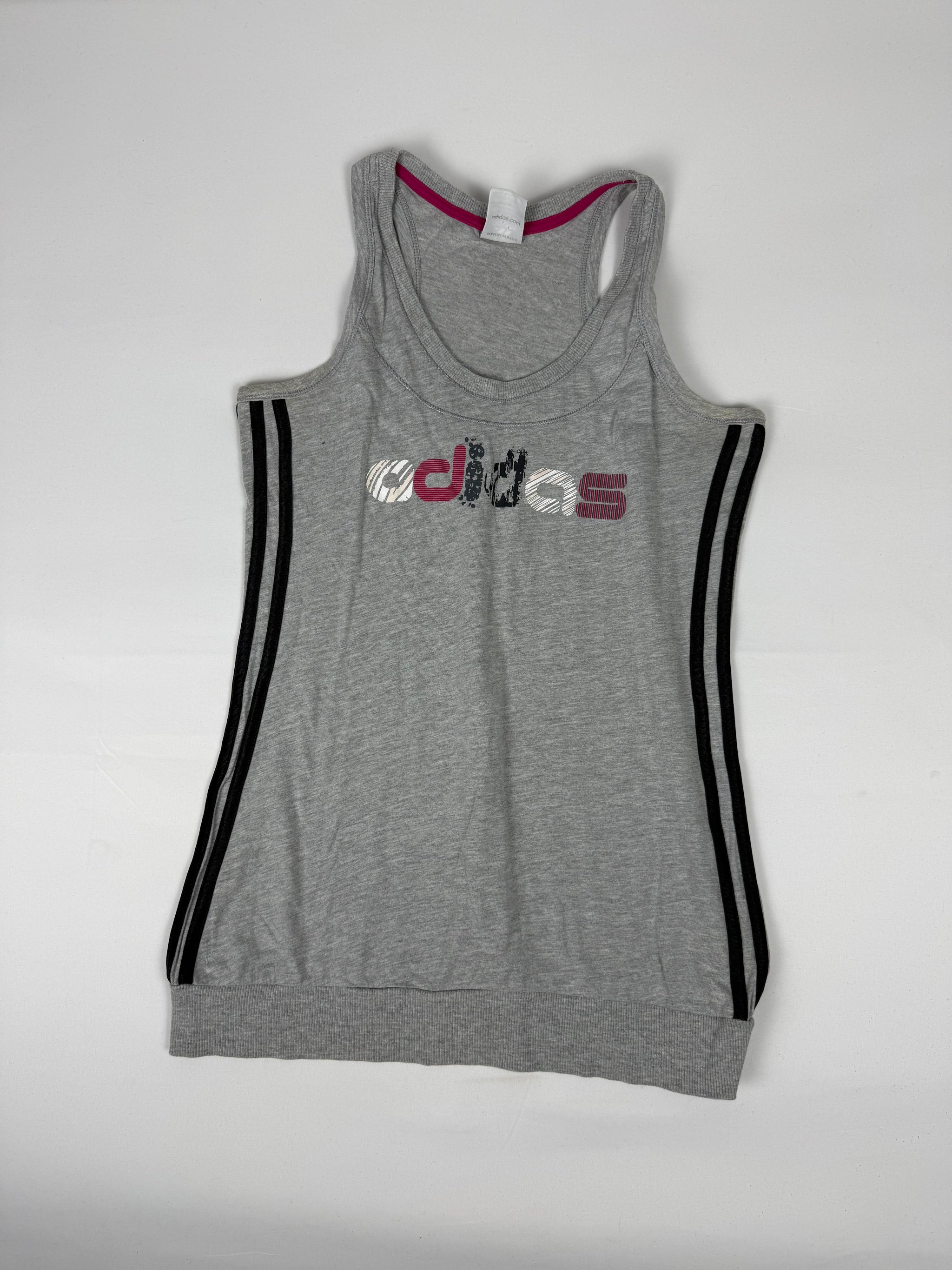 Grey activewear cotton tank top (XL)