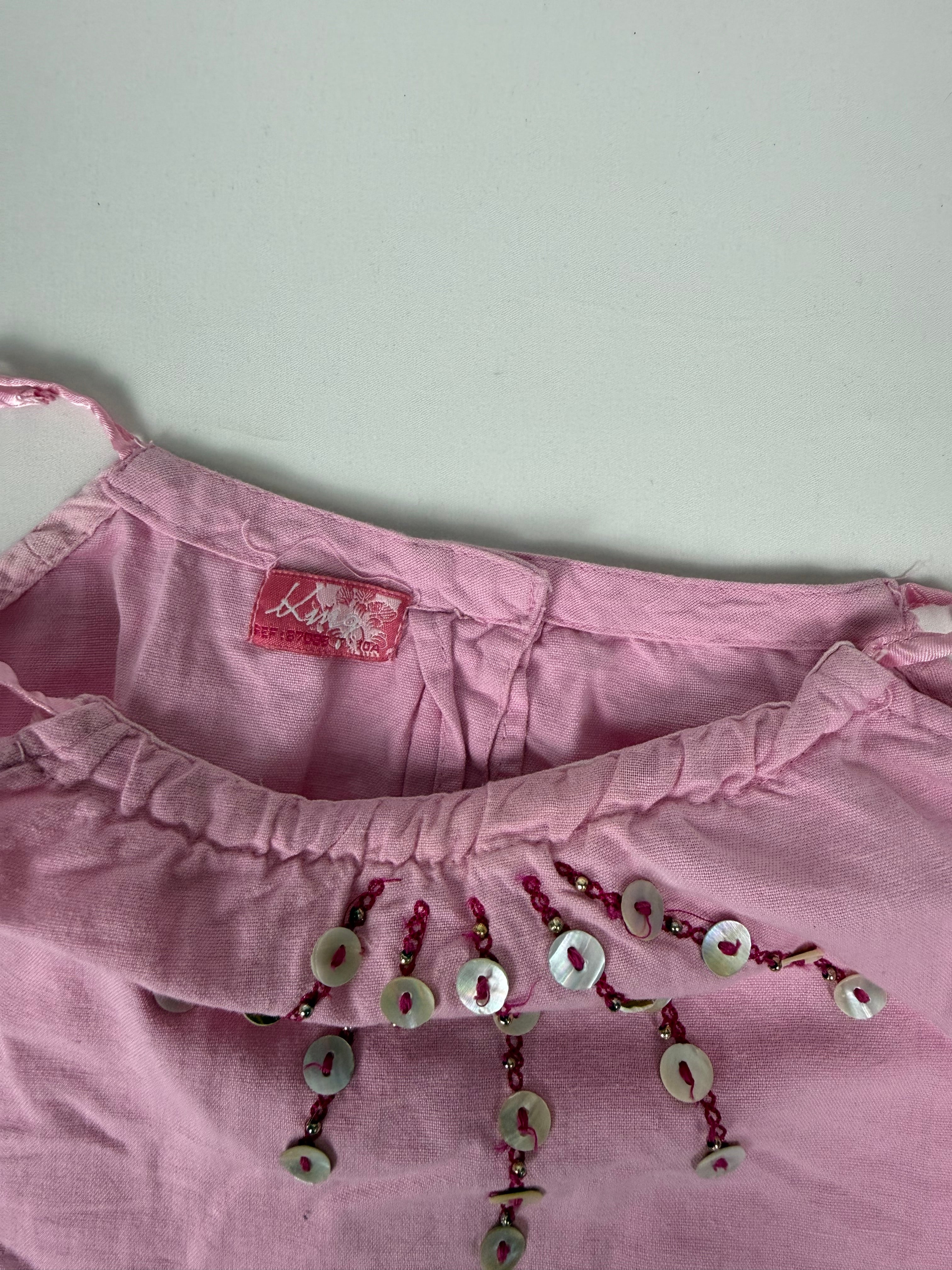 Baby pink sequins top (XXS)