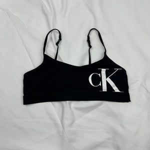 Cotton logo bra (XS)