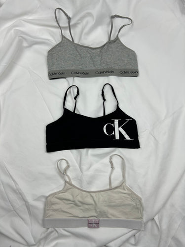 Cotton logo bra (XS)