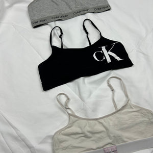 Cotton logo bra (XS)