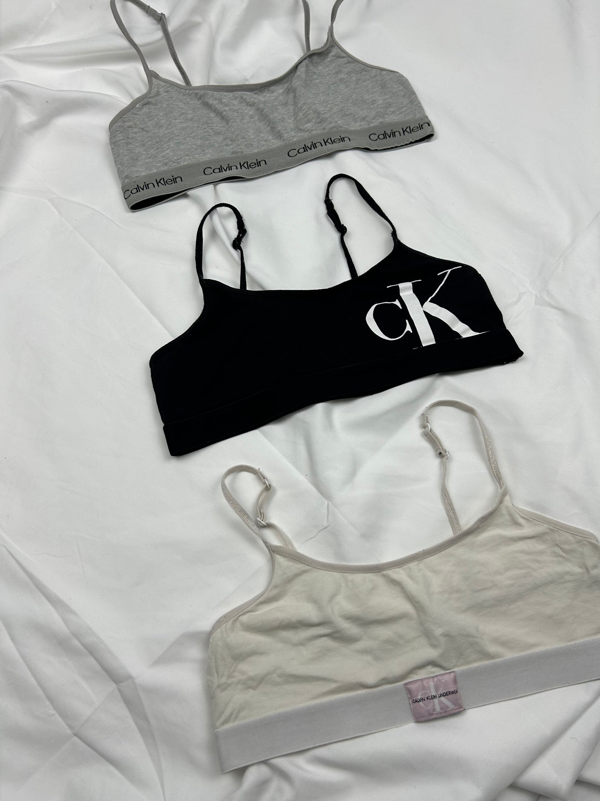 Cotton logo bra (XS)