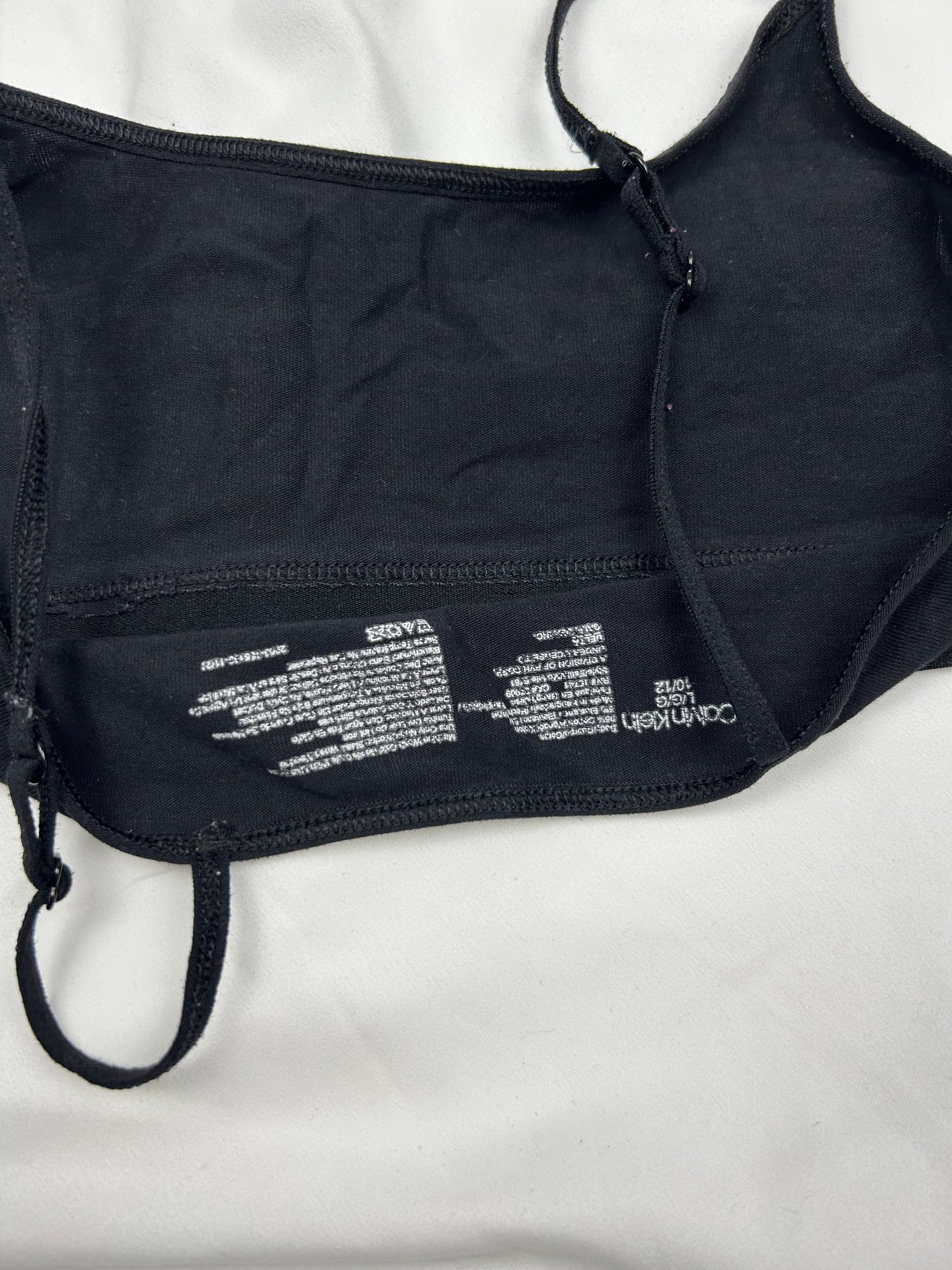 Cotton logo bra (XS)