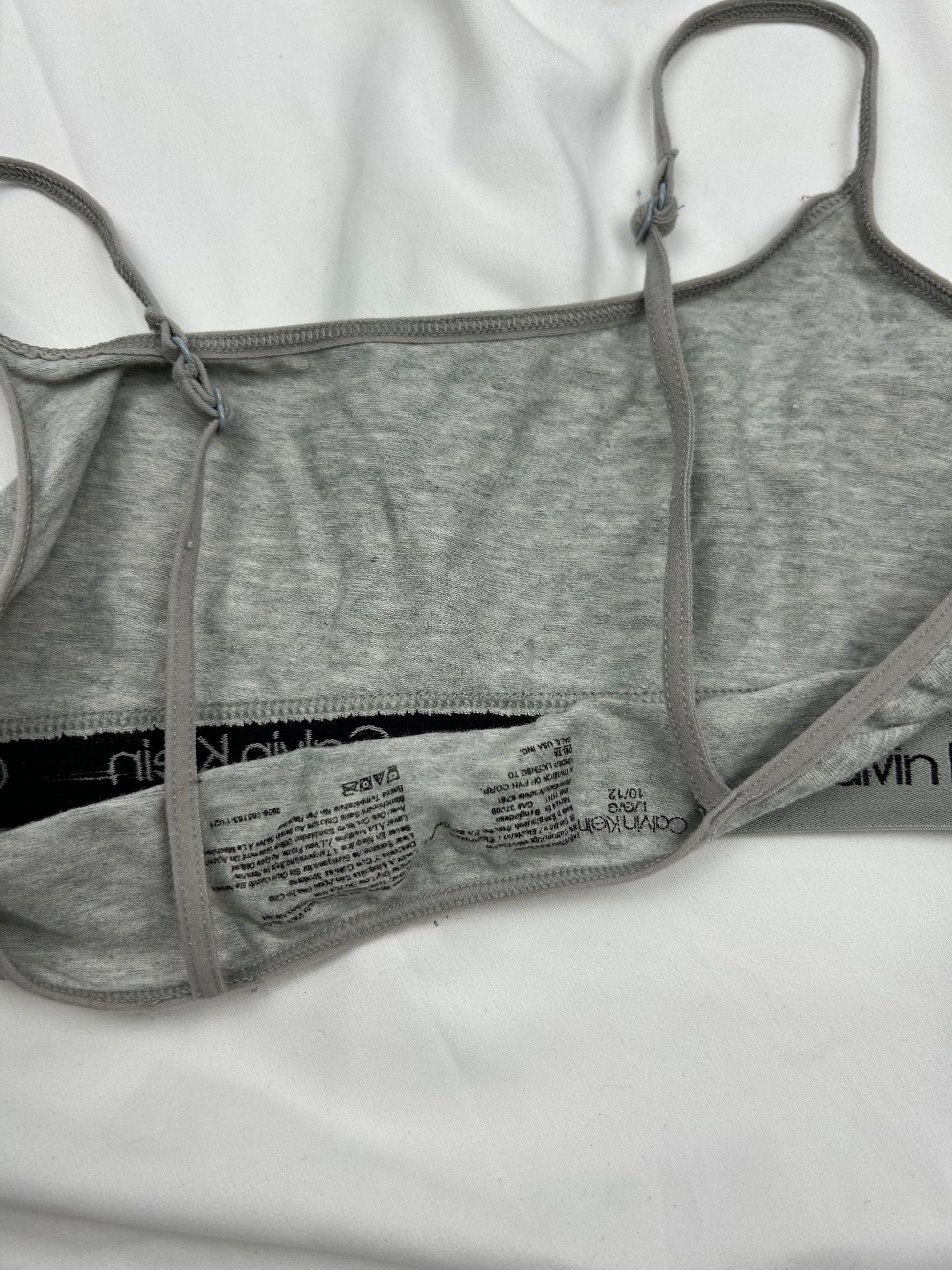 Cotton logo bra (XS)