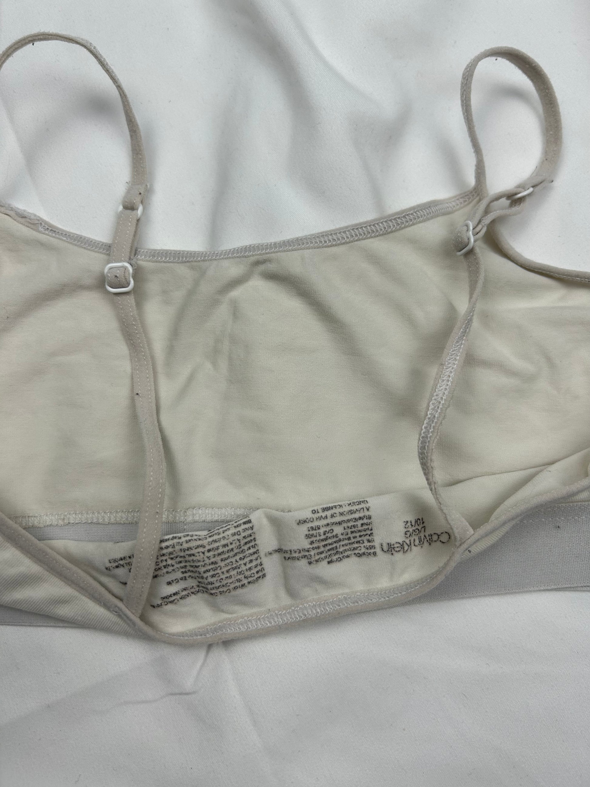 Cotton logo bra (XS)