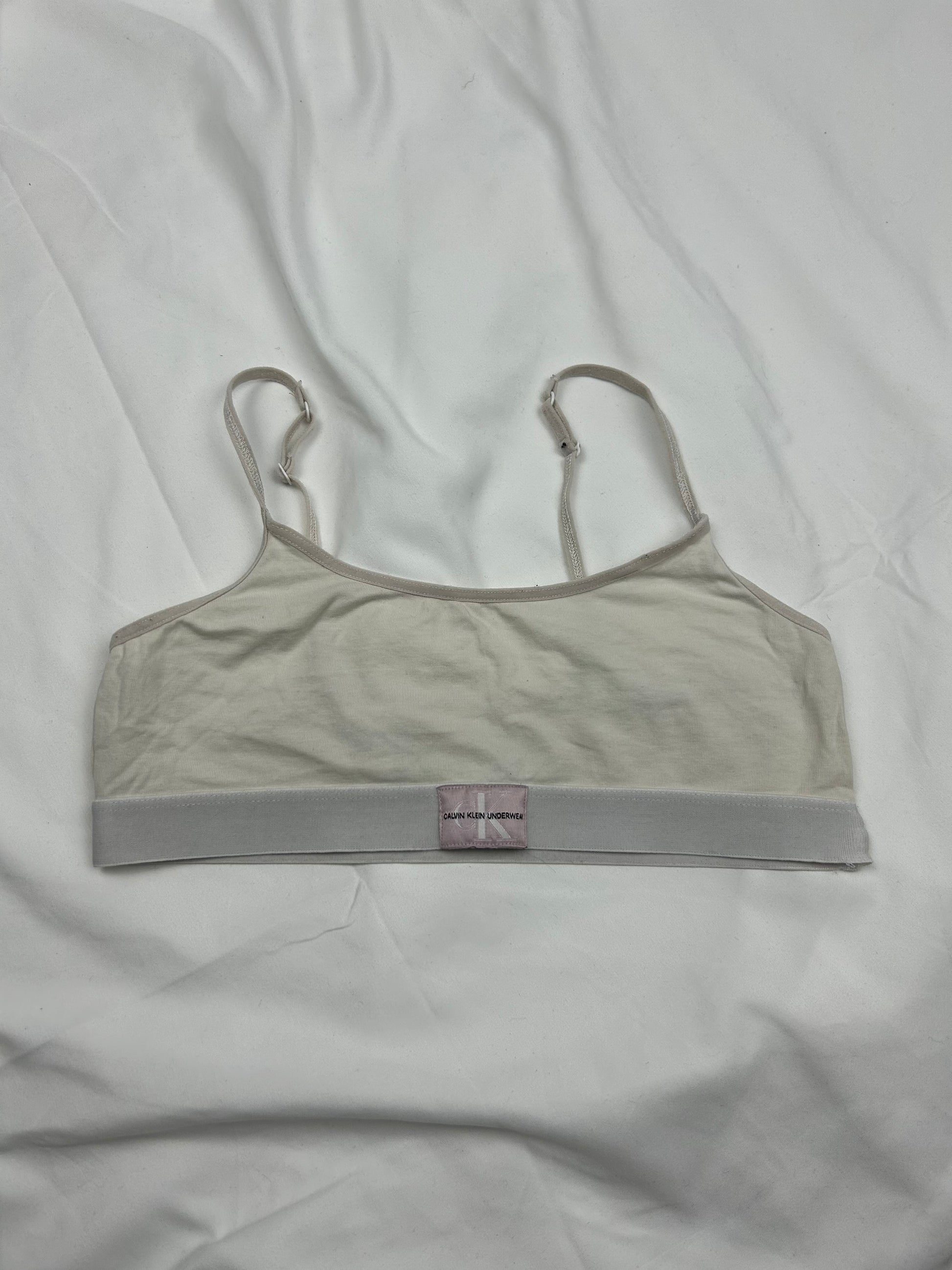 Cotton logo bra (XS)