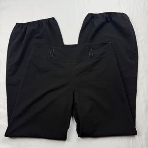 Black low rise baggy pants (S/M)