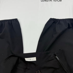 Black low rise baggy pants (S/M)