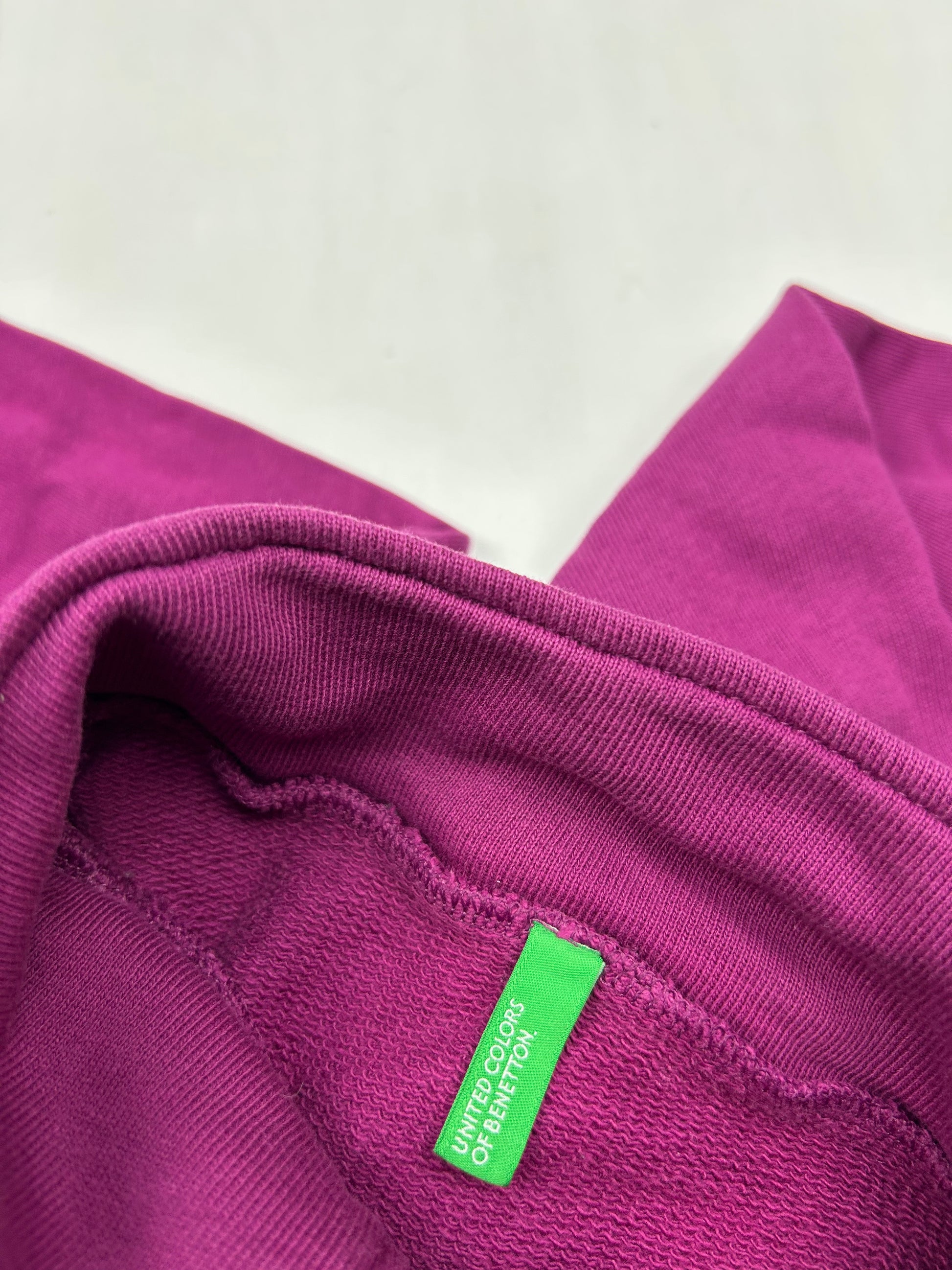 Pink zip up cotton sweatshirt (S)