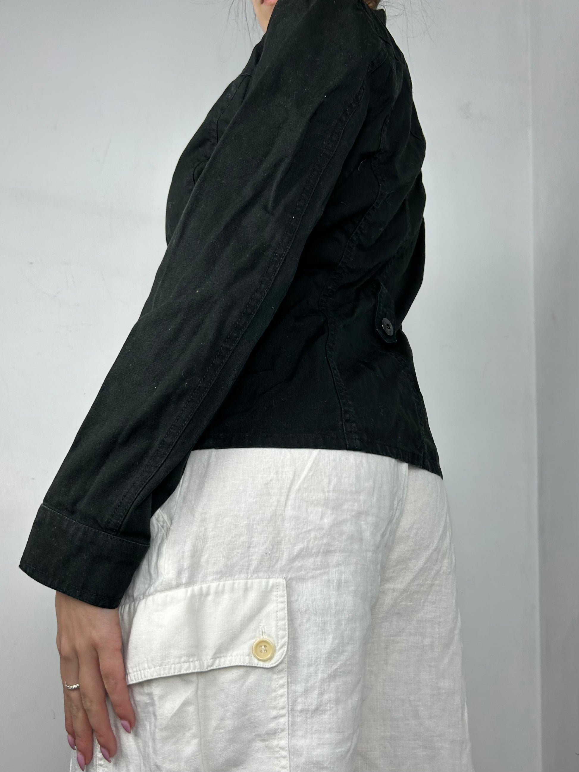 Black blazer office jacket (S)