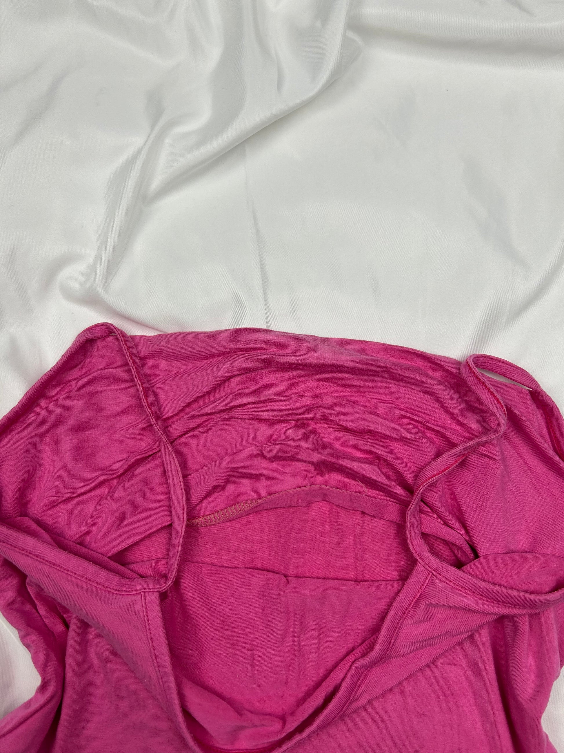 Pink stretchy cami top (M/L)
