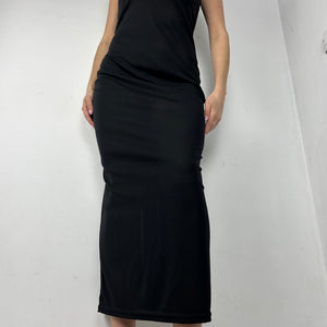 Black maxi dress (S)