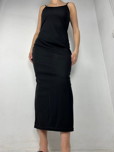 Black maxi dress (S)