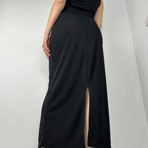 Black maxi dress (S)