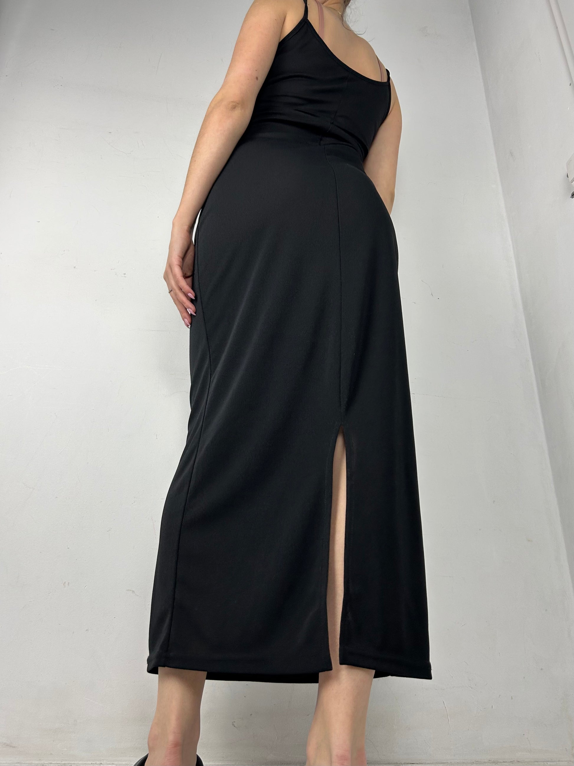 Black maxi dress (S)
