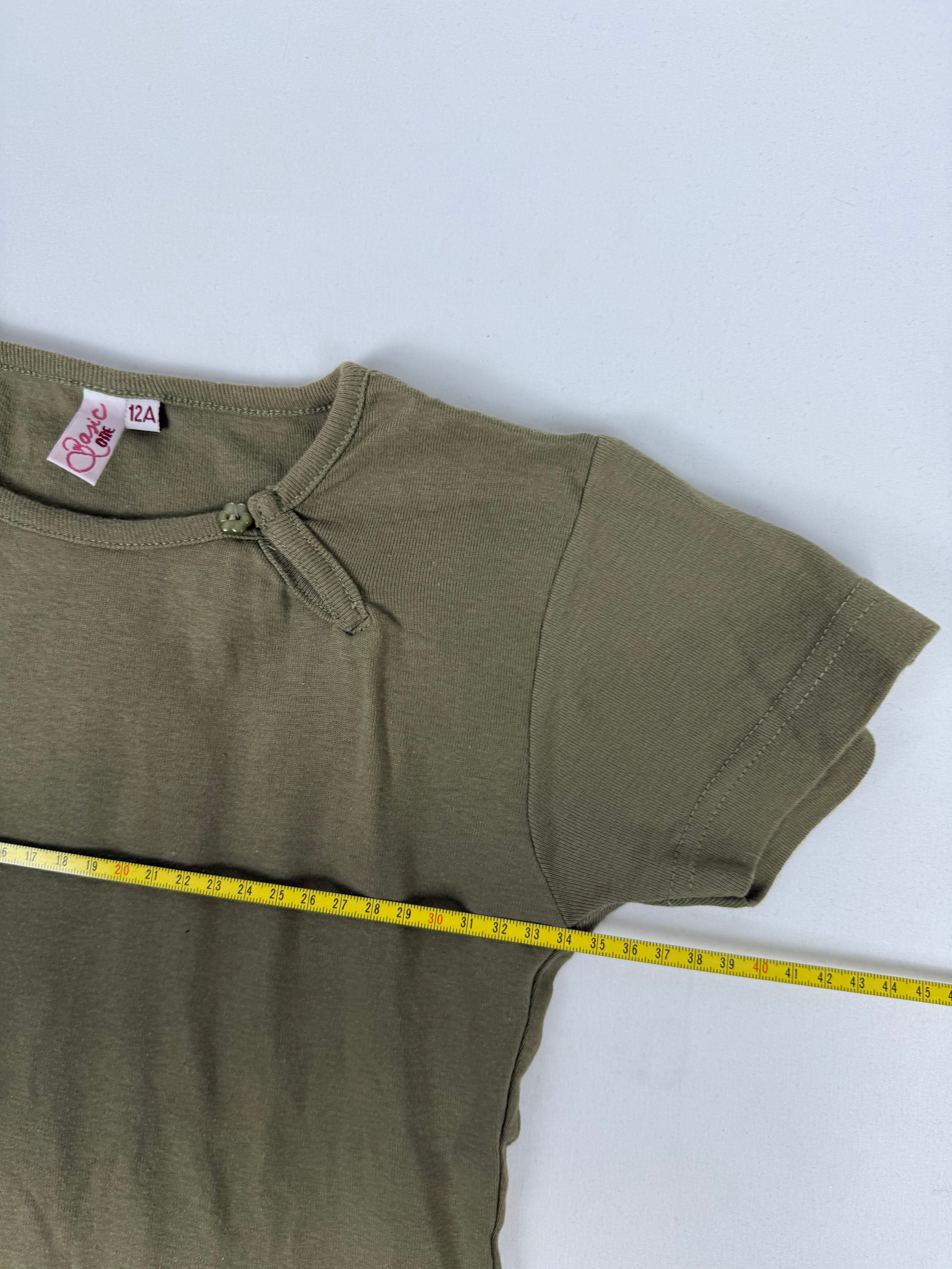Débardeur graphique beige (S)
