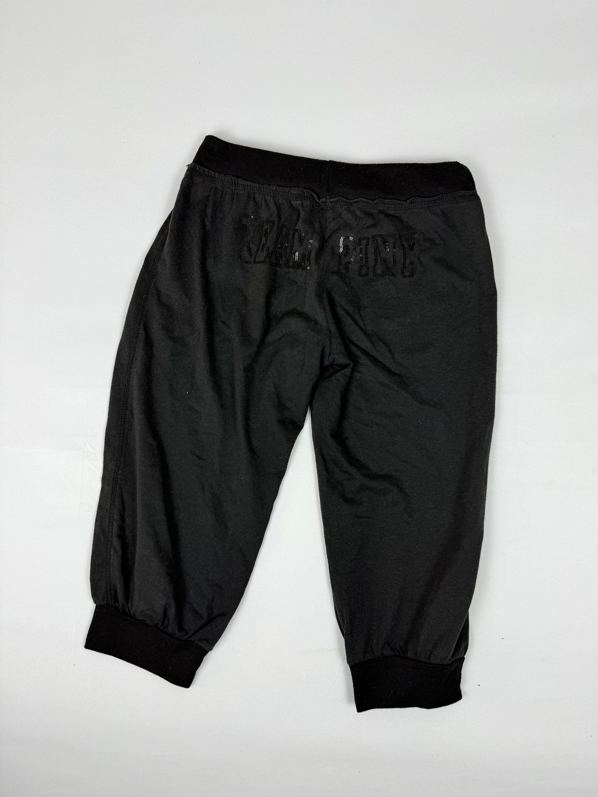 Black activewear capri pants (M)