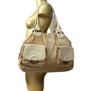 Beige  besace shoulder bag