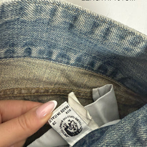 Diesel denim low rise straight legs pants (XS)