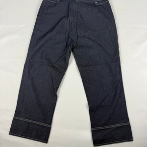 Navy blue low rise capri pants (XS)