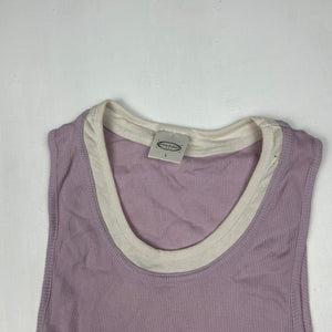 Lilac double 2 in 1 tank top (S/M)