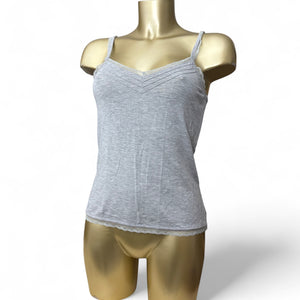 Grey cotton super soft cami top (XL)