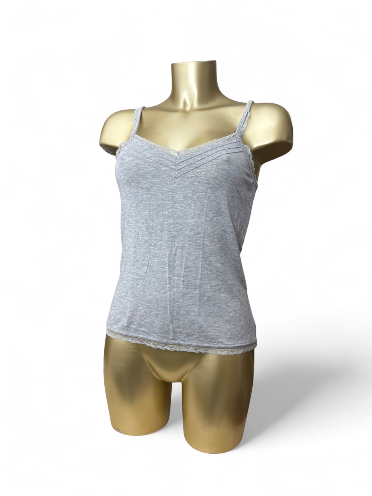 Grey cotton super soft cami top (XL)