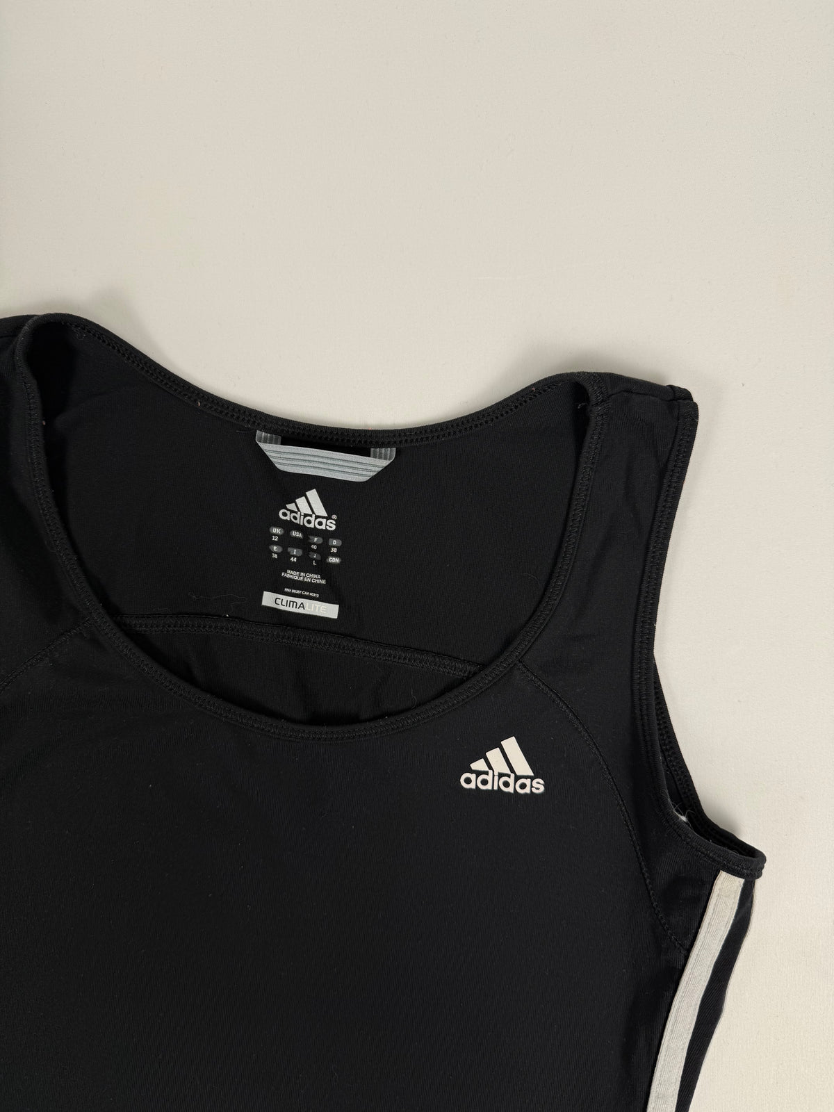 Black activewear top + short set (S)