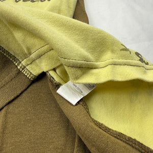 Khaki graphic 100% cotton tee (M/L)