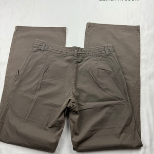 Brown low waist baggy pants (M)