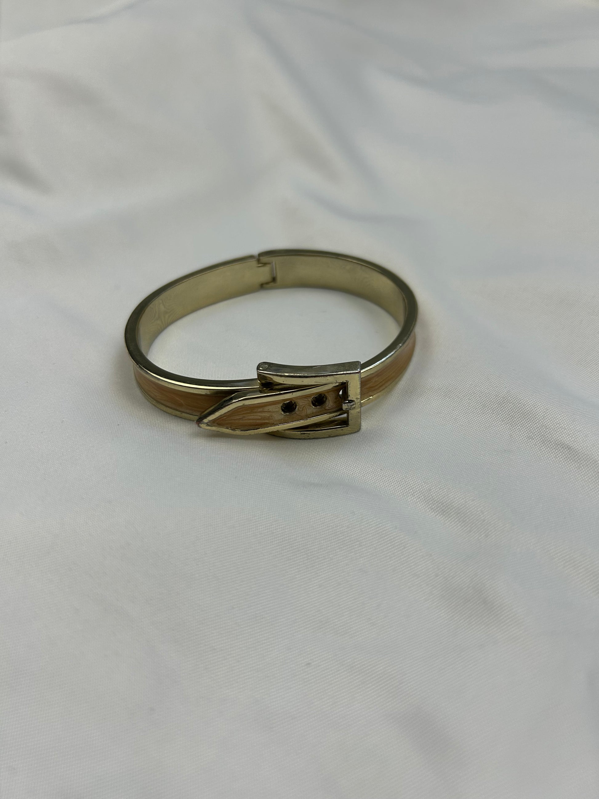 Stainless steel belt gold bangle bracelet