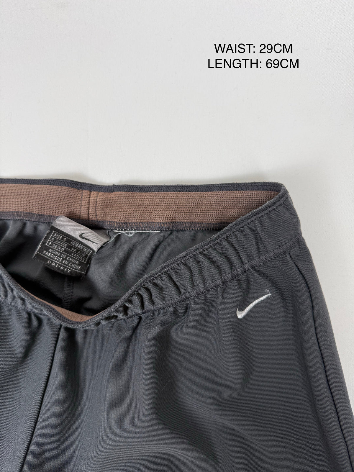 Pantalon corsaire taille basse à pois (S/M)
