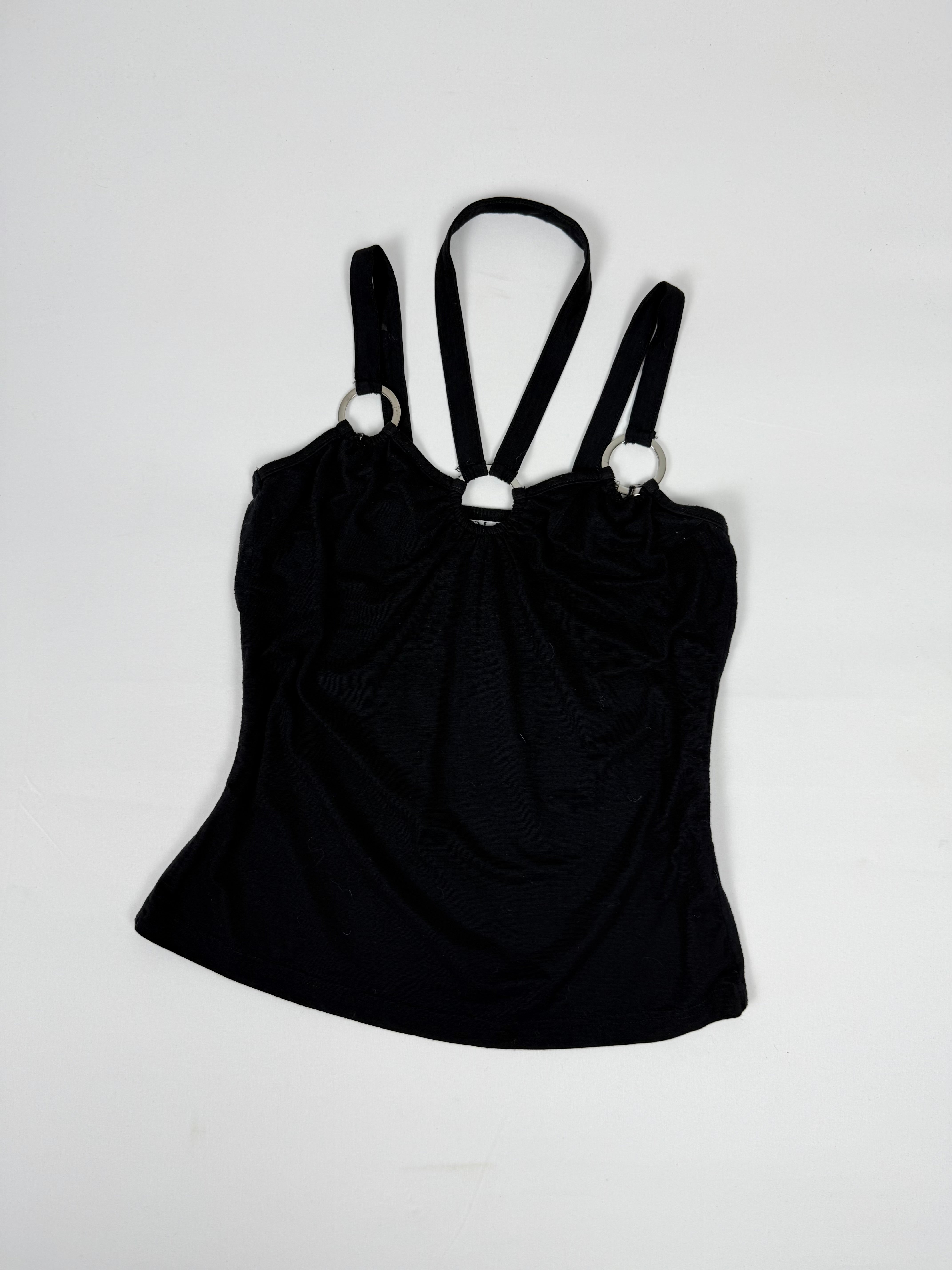 Black cami top (S/M)