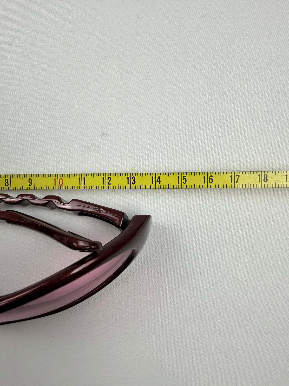 Lunettes de soleil à strass marron et doré
