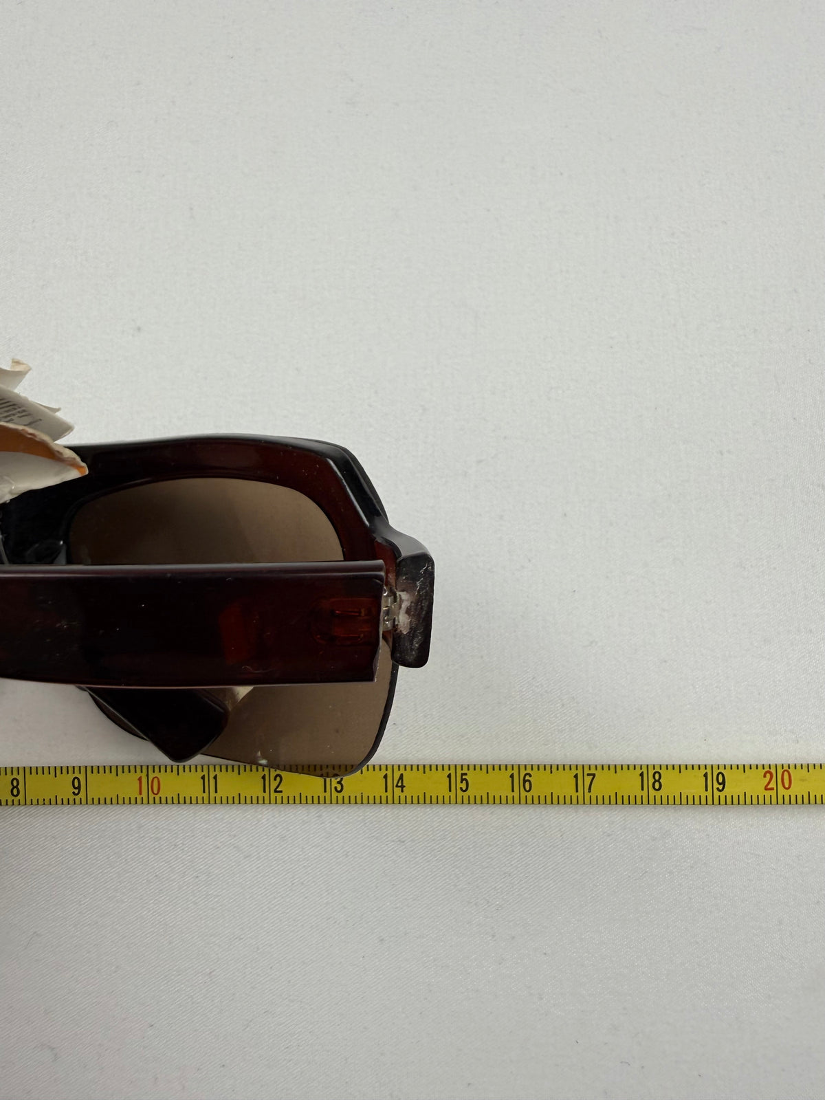 Brown shield brand new sunglasses