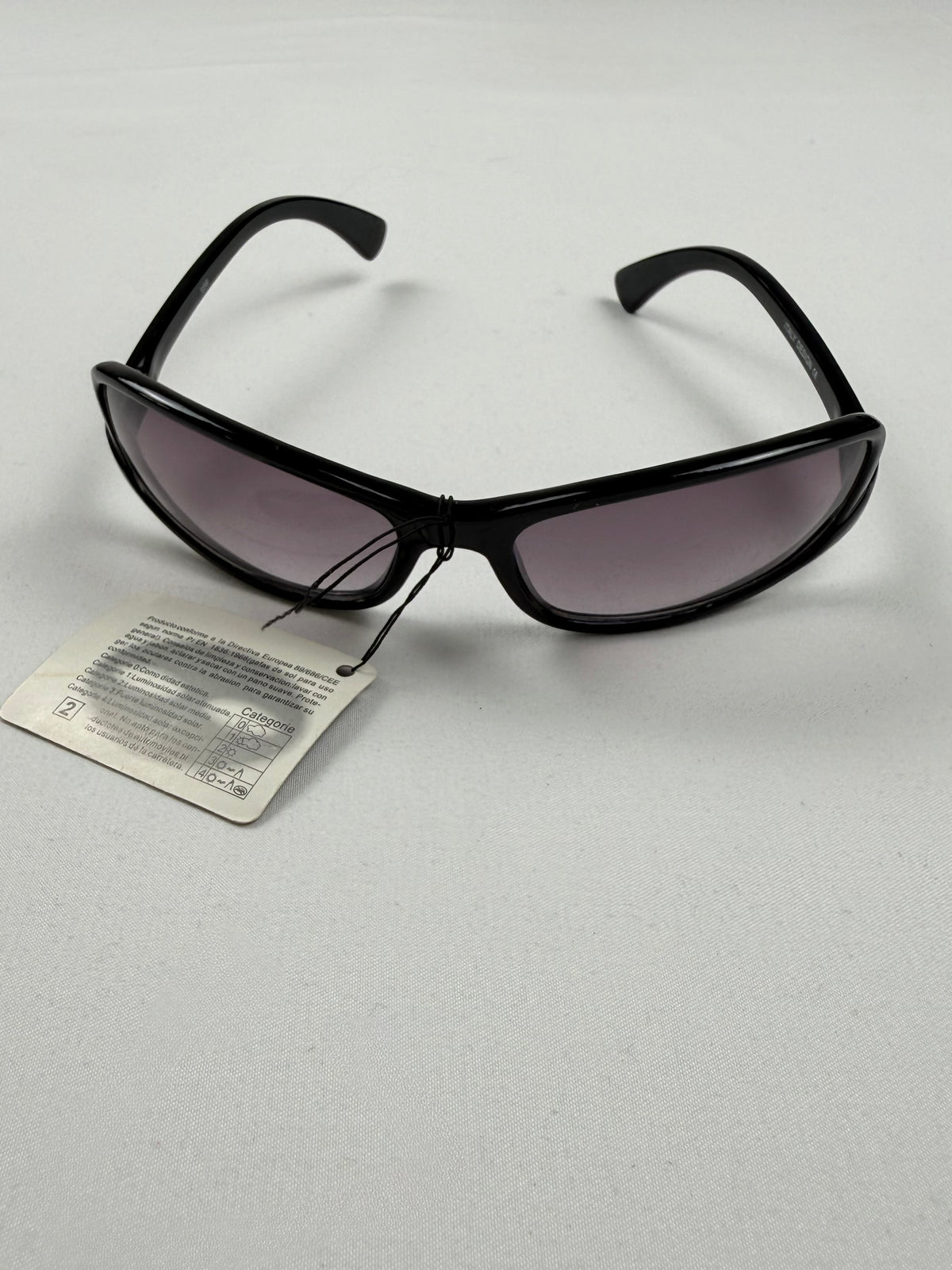 Lunettes de soleil à strass marron et doré