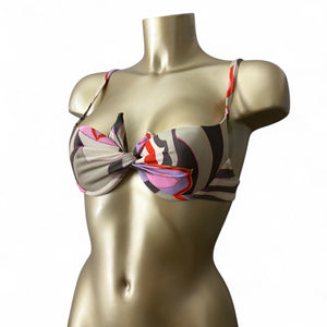 Graphic bikini top (S/M)